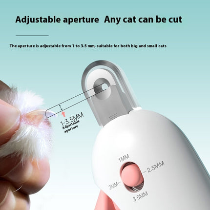 Cat Nail Scissors with Gravity Push Design – Safe & Easy Pet Nail Clippers for Cats