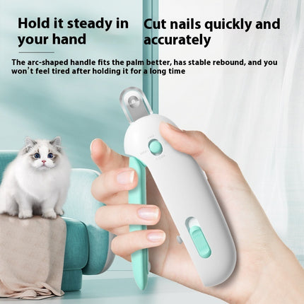 Cat Nail Scissors with Gravity Push Design – Safe & Easy Pet Nail Clippers for Cats
