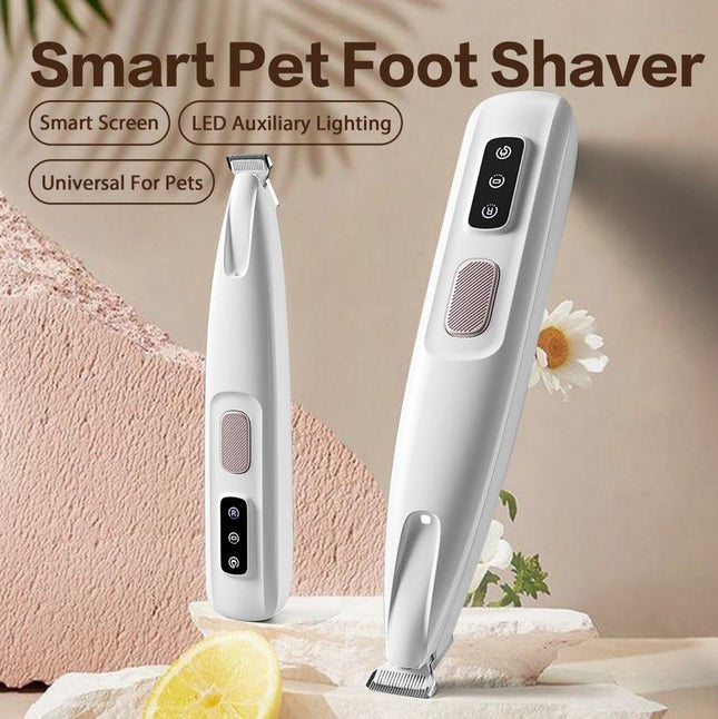 2025 Rechargeable Pet Paw Trimmer – Quiet, Cordless, Waterproof Clippers with LED - Strenzia.com
