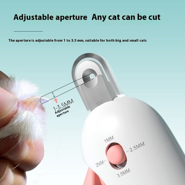 Cat Nail Scissors with Gravity Push Design – Safe & Easy Pet Nail Clippers for Cats - Strenzia.com
