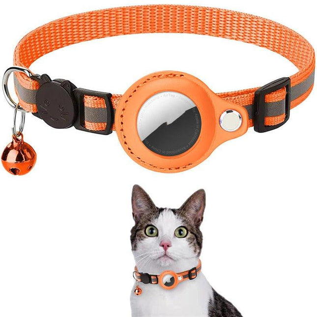 Waterproof Reflective AirTag Holder Collar – Protective Case for AirTag - Strenzia.com